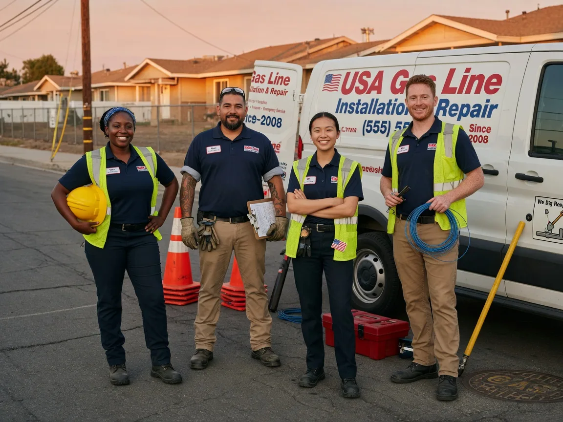 Gas Line Installation company in Montrose, IA